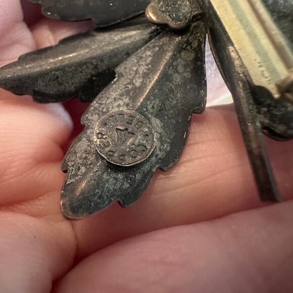 Vintage 1950s Copper Butterlfy/Moth Brooch/Pin-Bell Trading Post - Picture 6 of 6